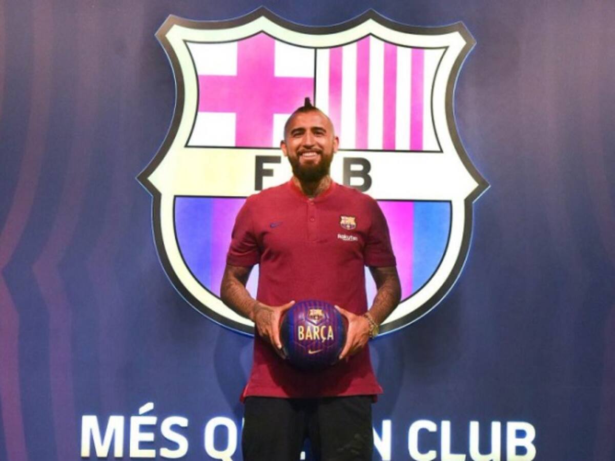 Arturo Vidal: “Quiero ganar todos los títulos, a eso vengo”