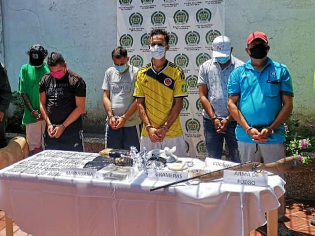 Capturan cinco integrantes de organización delincuencial en Puerto Boyacá con antecedes de seis delitos 