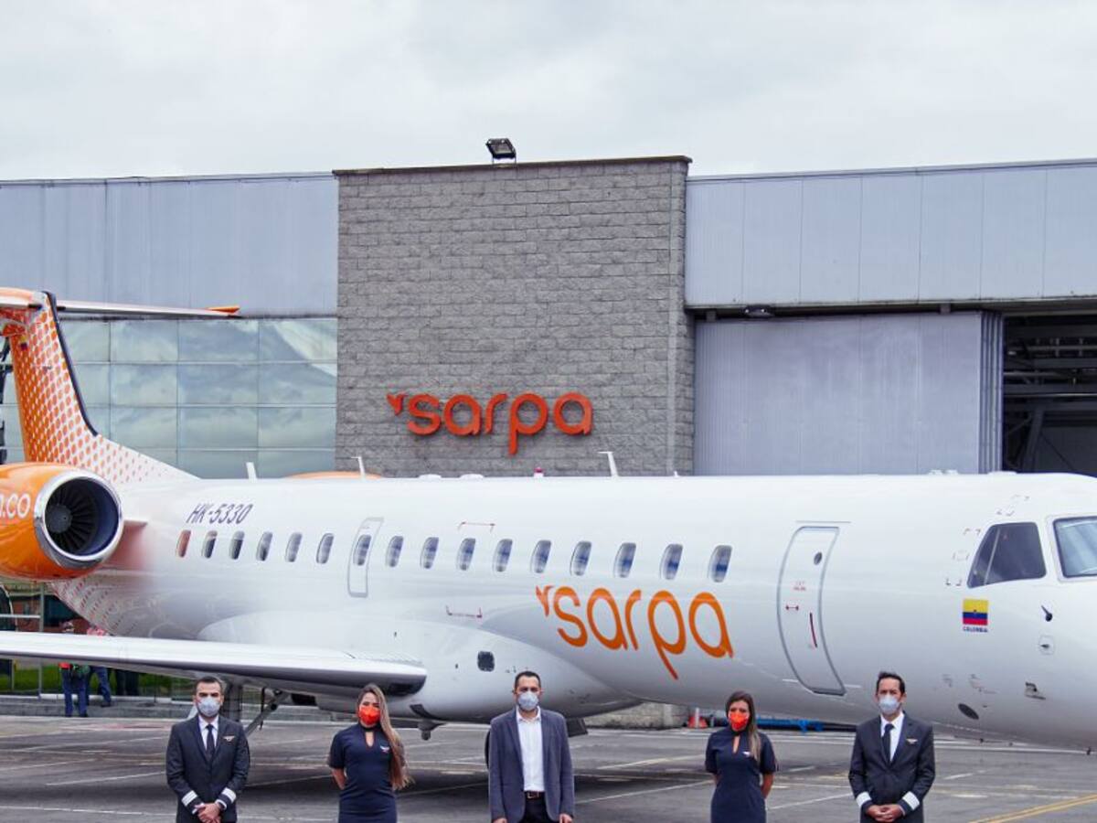 Aerolínea Sarpa recibió certificación de Aerocivil para vuelos comerciales
