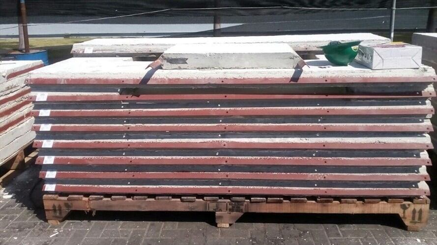 Exportaban partes de casas prefabricadas con cocaína. Foto: Fiscalía General de la Nación.