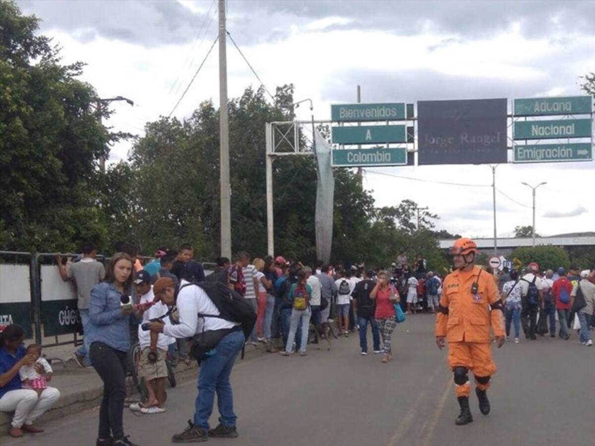 Venezolanos heridos en Táchira fueron trasladados a Cúcuta
