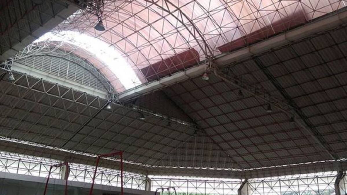 Críticas al estado del coliseo Eustorgio Colmenares en Cúcuta