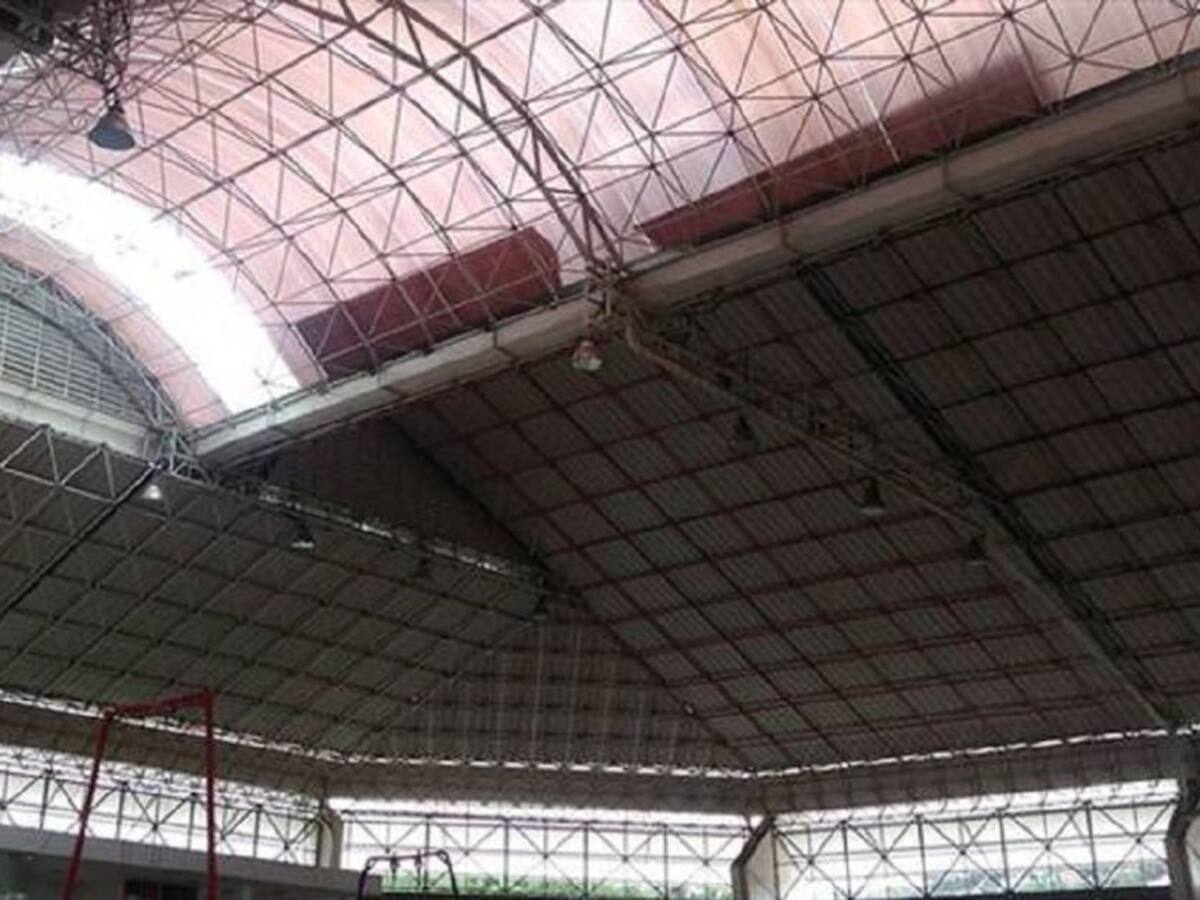 Críticas al estado del coliseo Eustorgio Colmenares en Cúcuta