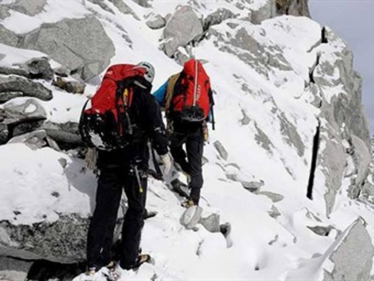 Un alpinista encuentra un tesoro de piedras preciosas en el Mont Blanc