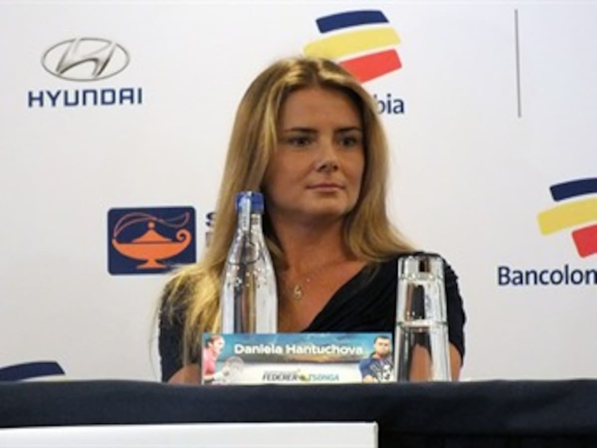 Daniela Hantuchova: “Acepté venir a Bogotá porque siempre es bueno conocer nuevos lugares"