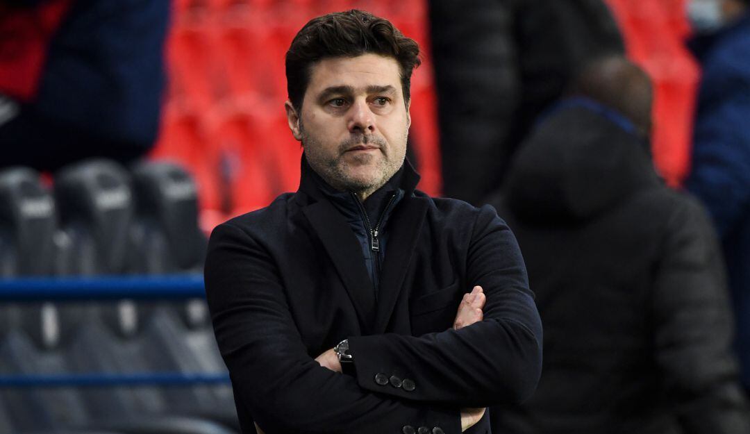 Mauricio Pochettino en sus primeros días como director técnico del París Saint-Germain.