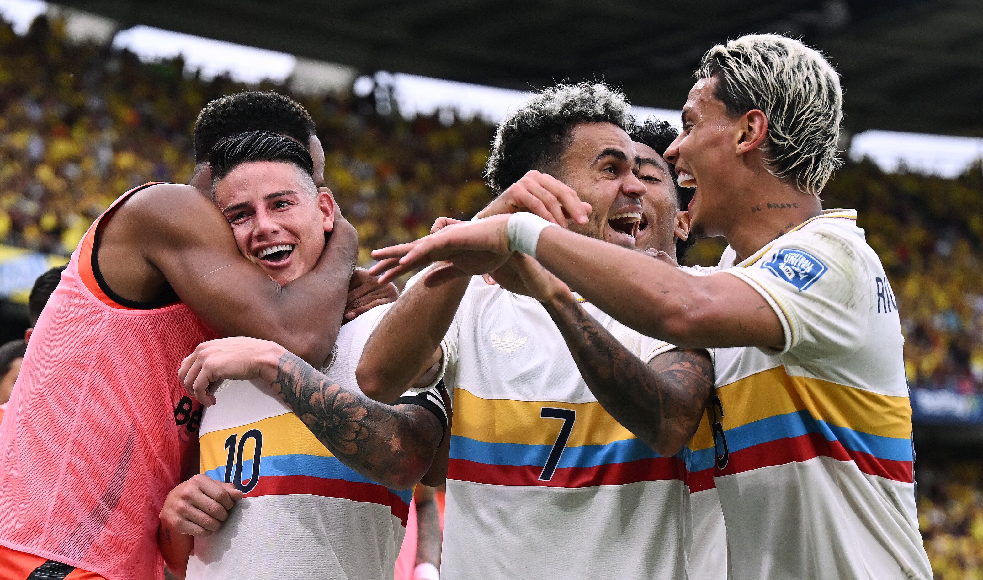 Selección Colombia (Photo by RAUL ARBOLEDA / AFP) (Photo by RAUL ARBOLEDA/AFP via Getty Images)