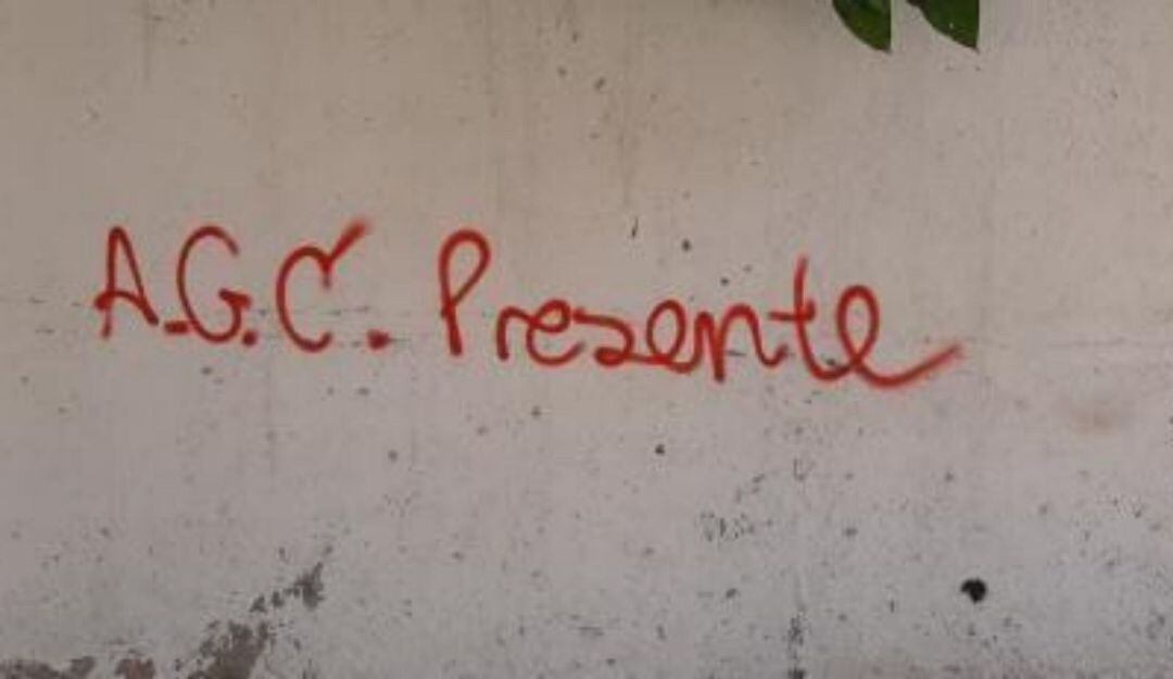 Aparecen grafitis alusivos a grupos armados en barrios de Cúcuta