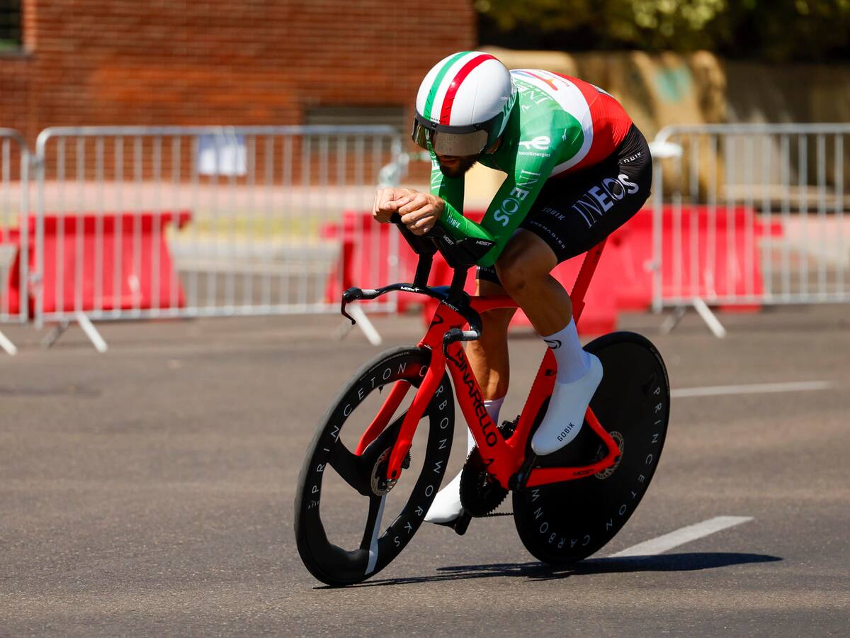 Filippo Ganna rompió el cronómetro y venció en etapa 18 de la Vuelta España: resultados y momentos