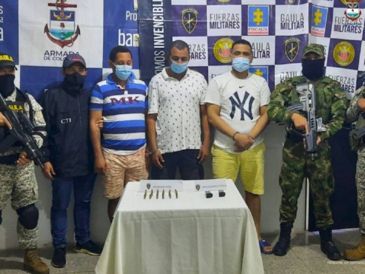 Cayeron tres presuntos integrantes de una subestructura del ELN en Bolívar