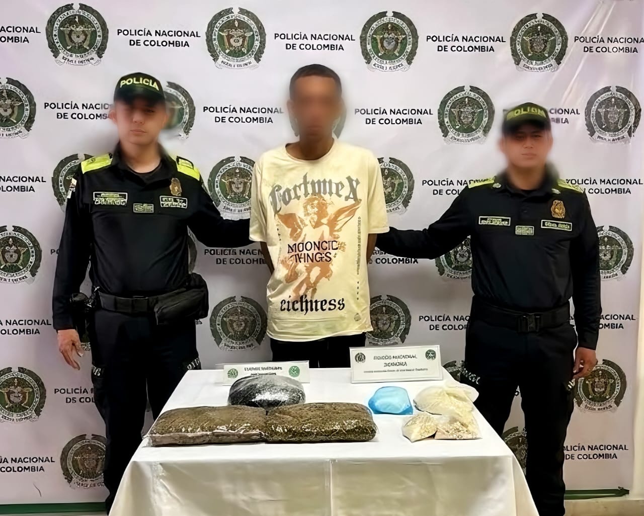 Foto: policía Metropolitana de Cartagena.