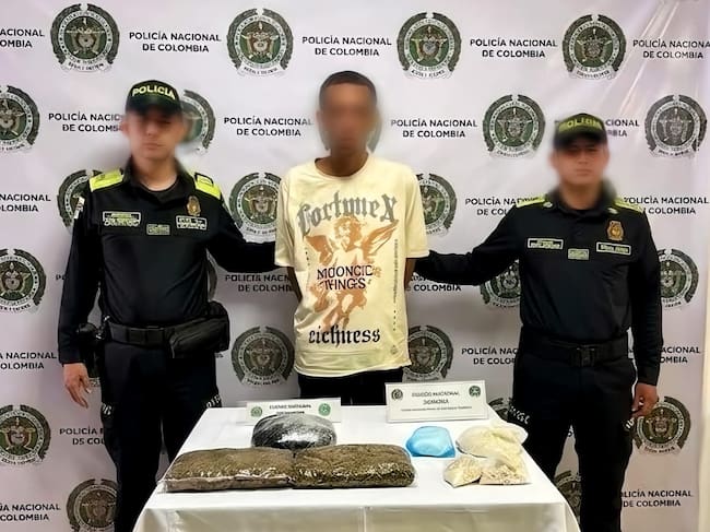 Foto: policía Metropolitana de Cartagena.