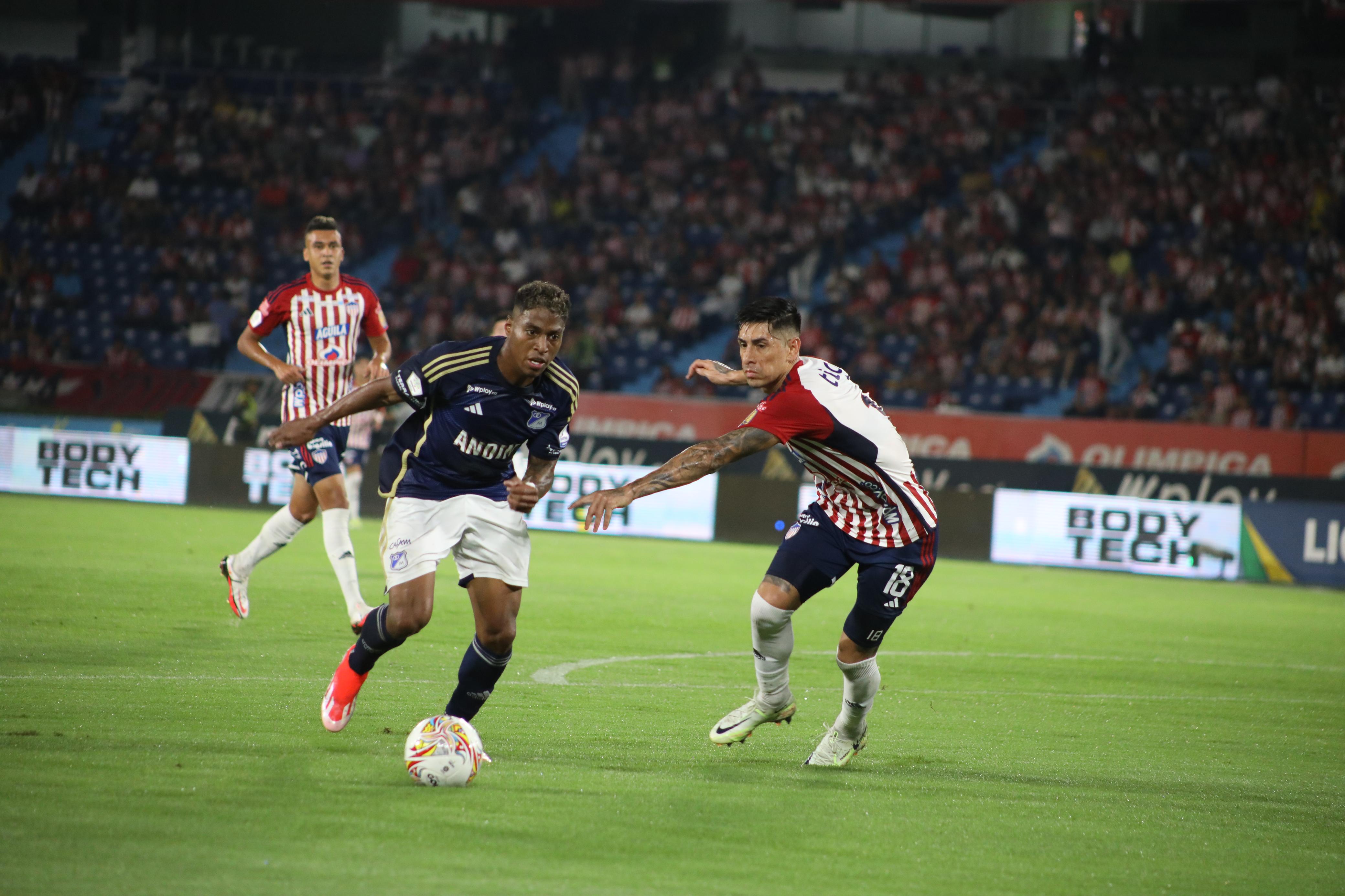 Duelo de Liga entre Junior de Barranquilla y Millonarios en el Metropolitano / Colprensa