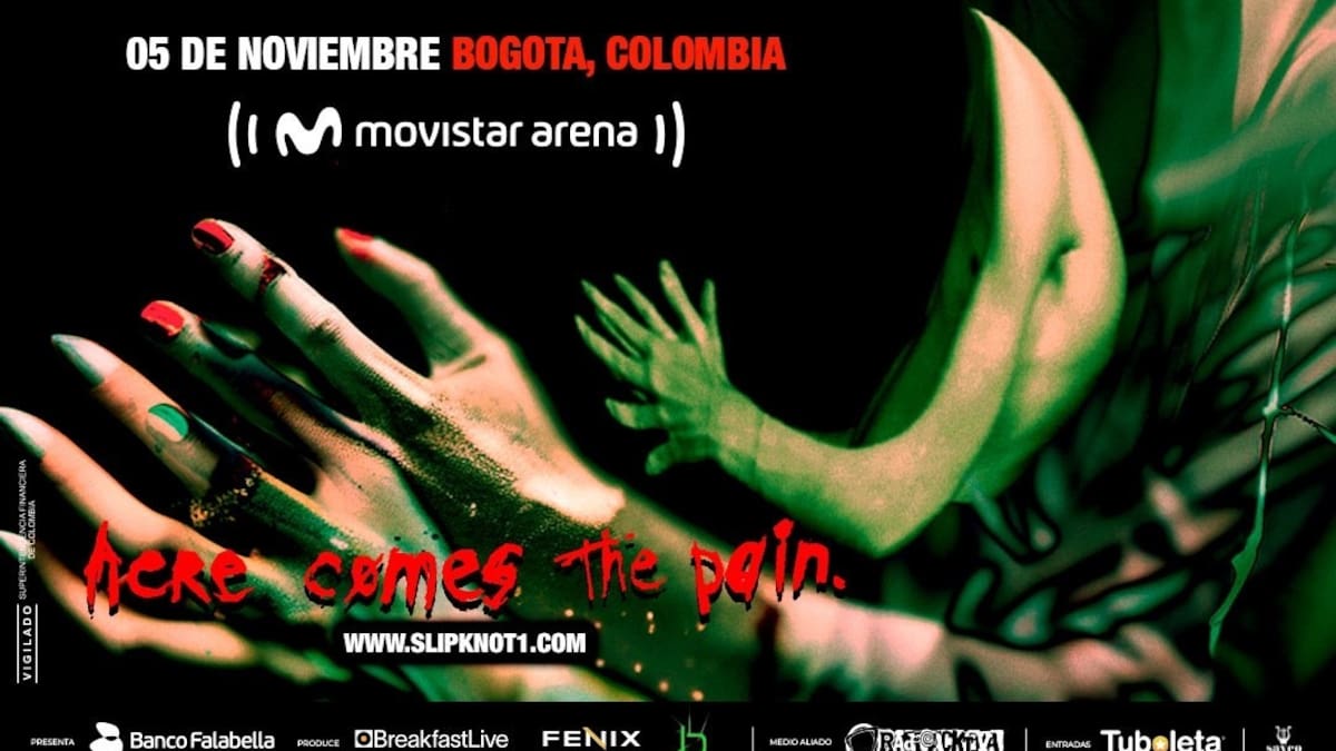 Slipknot celebrará sus 25 años en Bogotá: fecha y venta de boletas