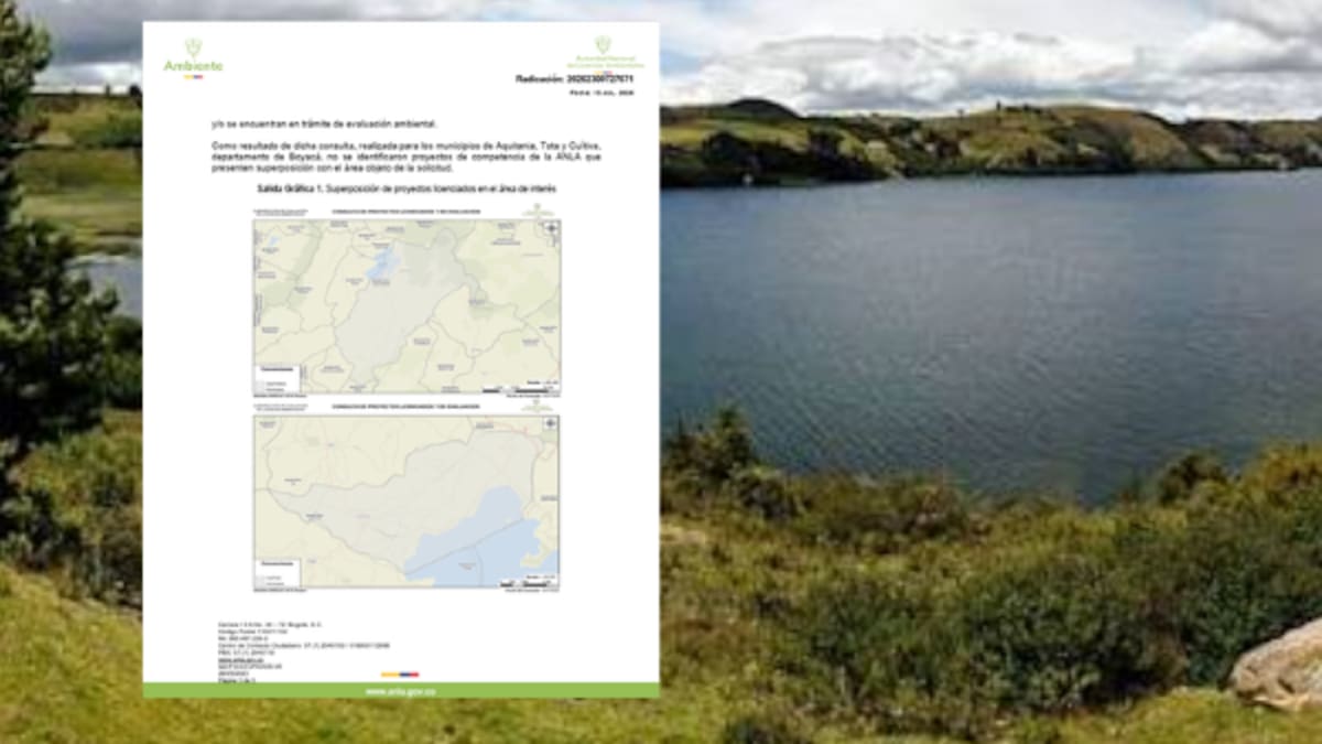 Contrato para exploración de petróleo en la cuenca del Lago de Tota está en trámite de terminación