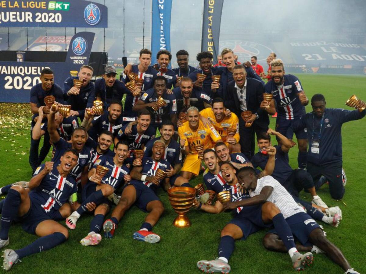 PSG campeón de la Copa de la Liga francesa y completa el ‘poquer’ de títulos