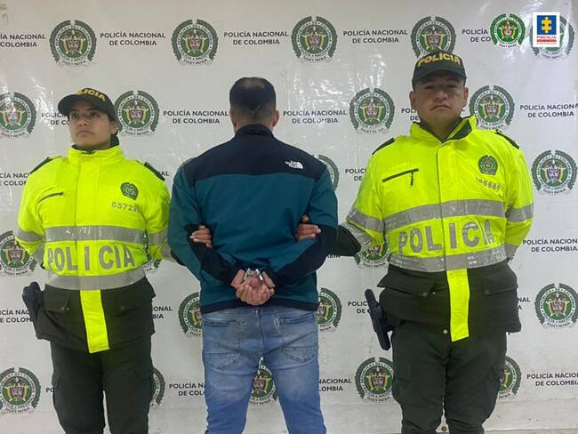 Capturan a Deivy Arley García Portilla en frontera colombo - ecuatoriana / Cortesía: Fiscalía General de la Nación.