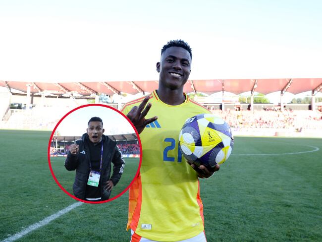 Néiser Villarreal, goleador y figura de la Selección Colombia Sub-20 / Getty Images.
