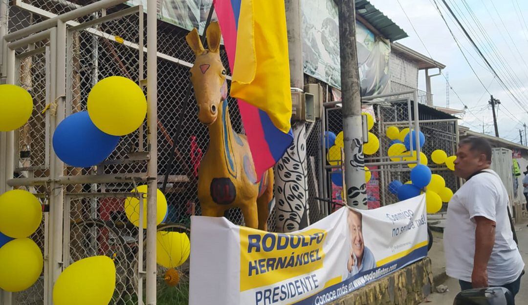 Sede campaña Rodolfo en Armenia