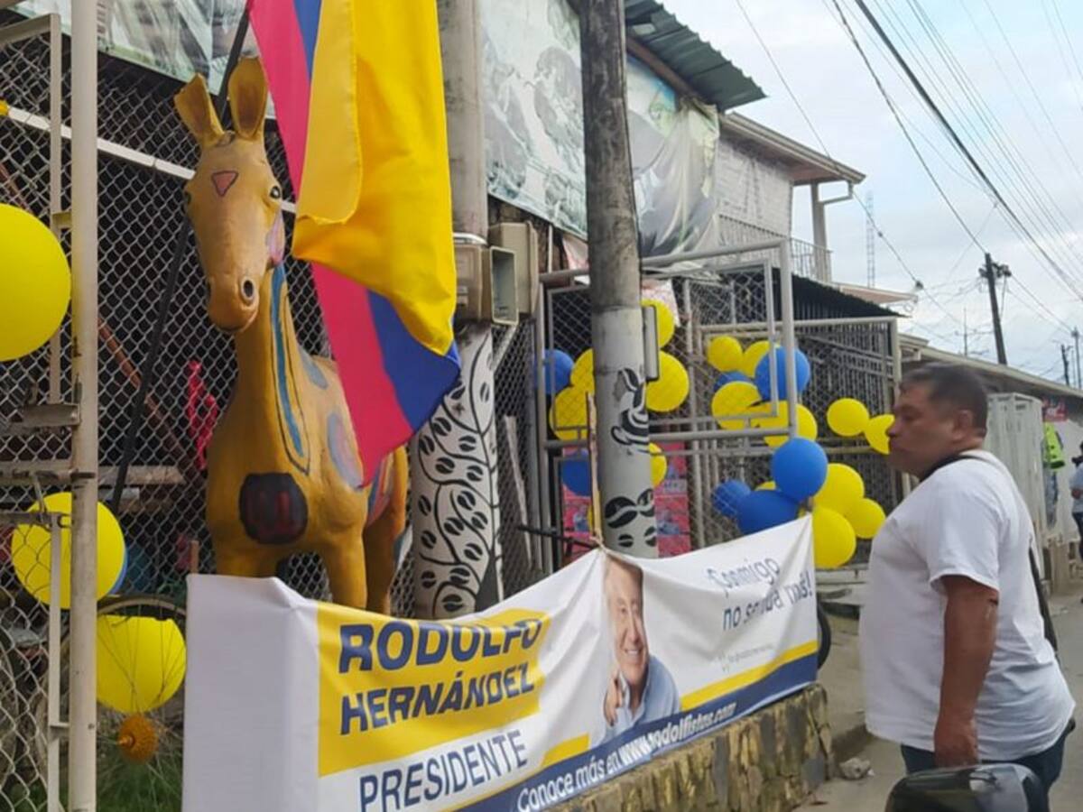 Campaña de Rodolfo Hernández en el Quindío resalta el voto orgánico
