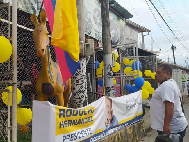 Sede campaña Rodolfo en Armenia