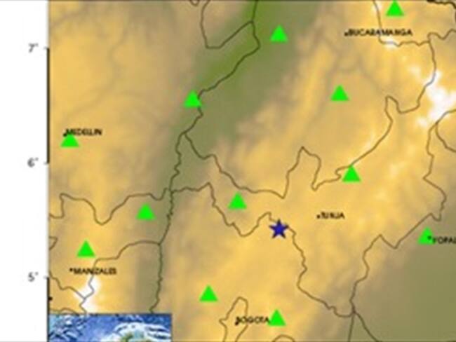 Fuerte temblor se sintió en el centro de Colombia