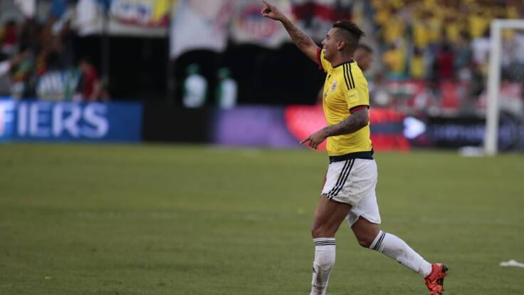 Edwin Cardona, autor del gol