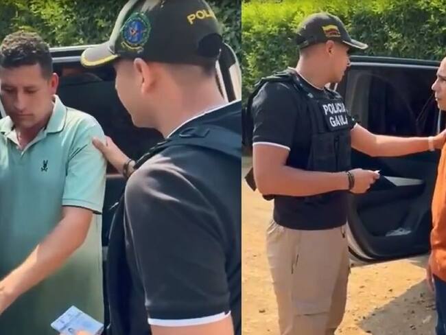 Capturas de alias "Albeiro" y alias "Carrolo" en Villa del Rosario. / Foto: Policía Nacional.