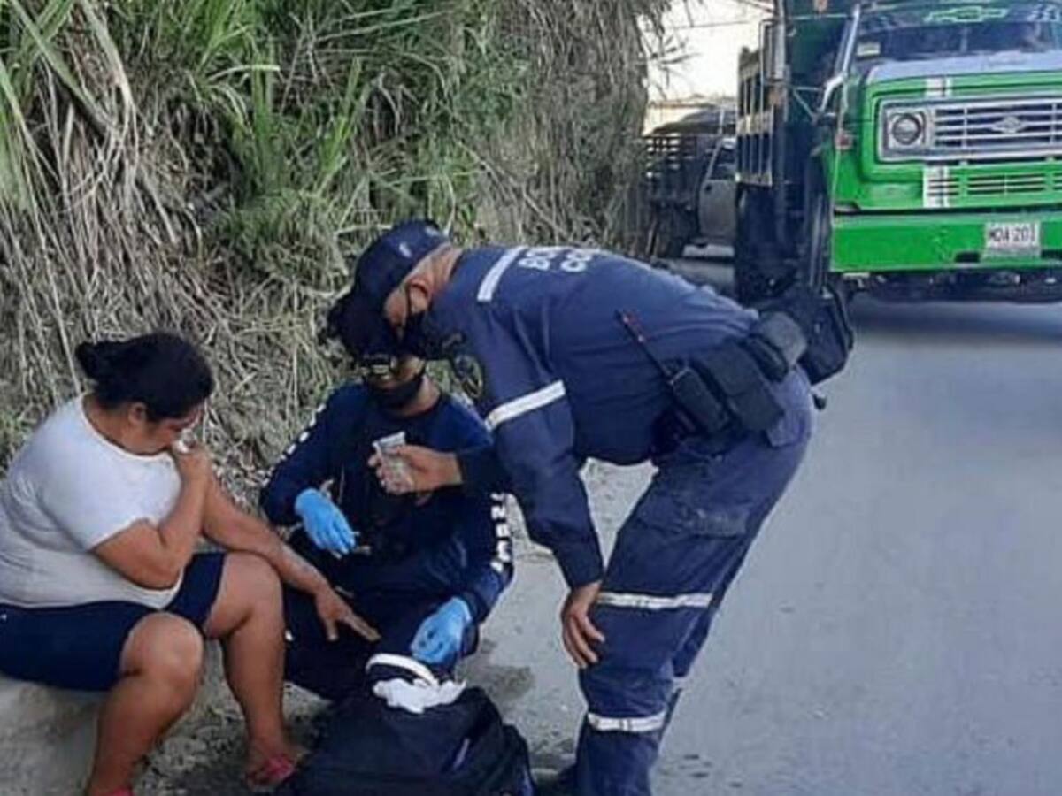 Mujer fue atropellada por una volqueta, en Marmato, Caldas