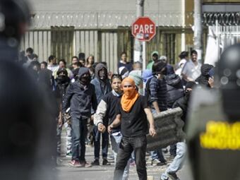 Paro nacional. Foto: Colprensa