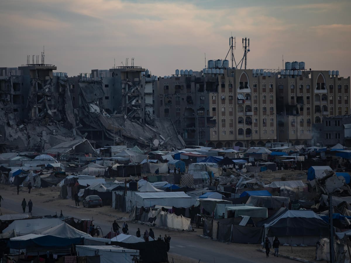 Israel solo ha permitido la entrada de 12 camiones de ayuda humanitaria a Gaza