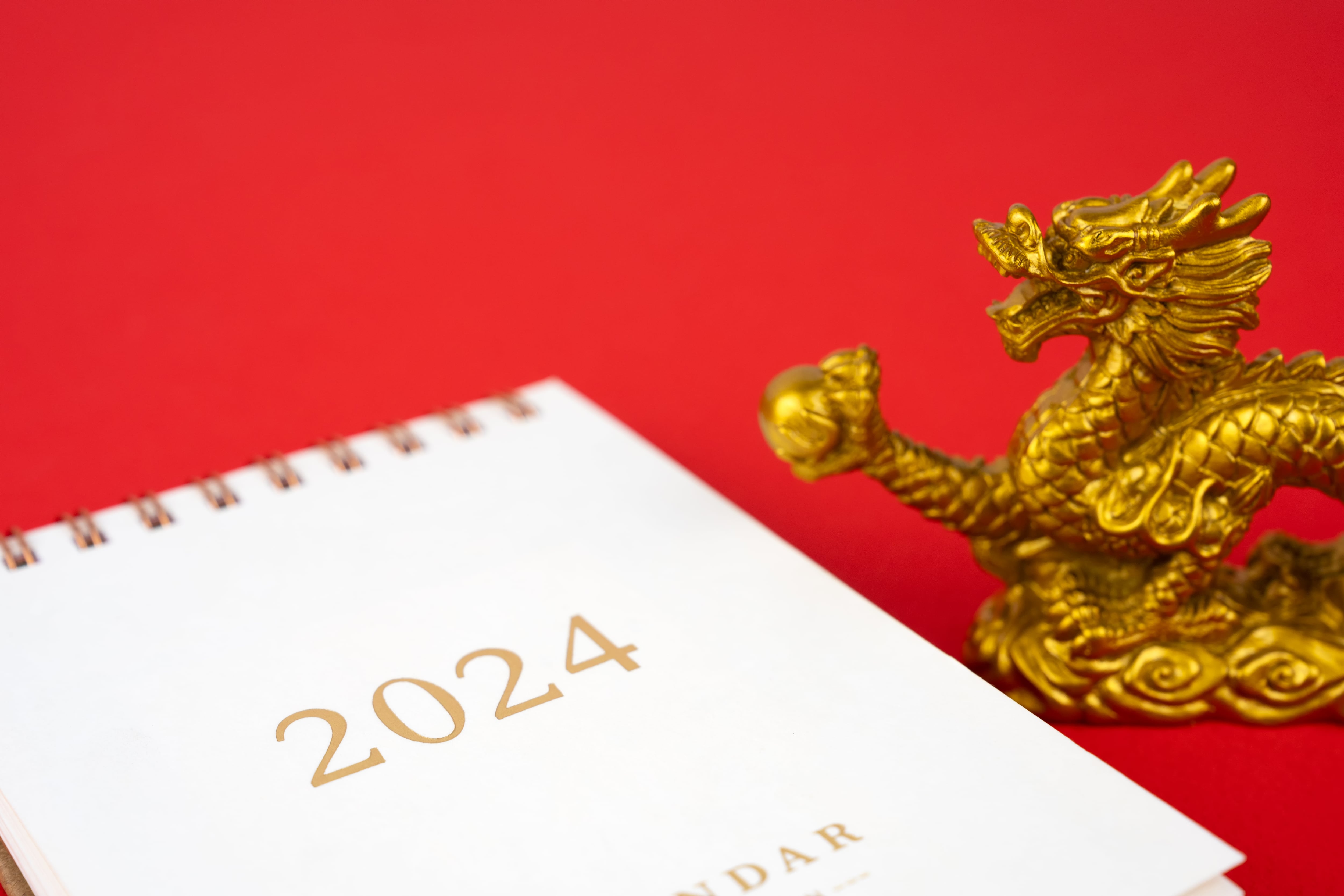 año del Dragon de madera 2024 - Fotografía de stock