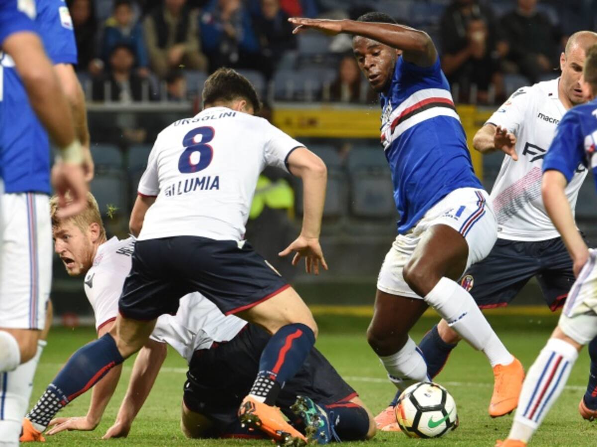 Duván Zapata se recupera de una lesión muscular leve