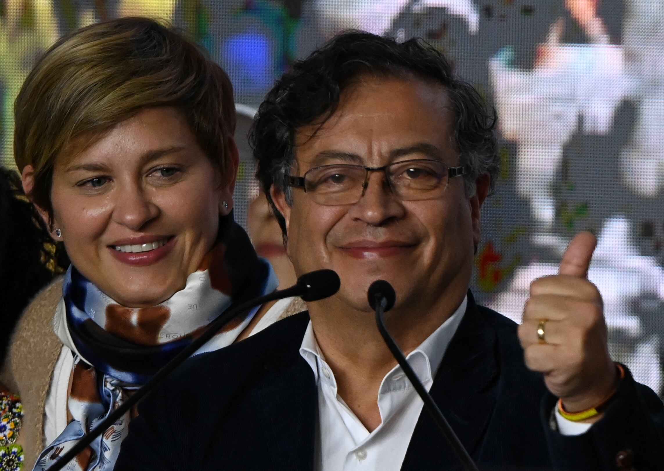 Verónica Alcocer, esposa de Gustavo Petro, habla en La W