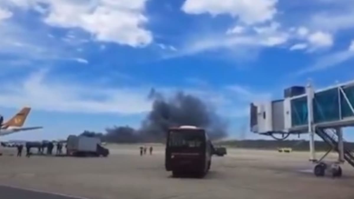 Aeronave se accidentó después de despegar del aeropuerto de Maiquetía en Venezuela