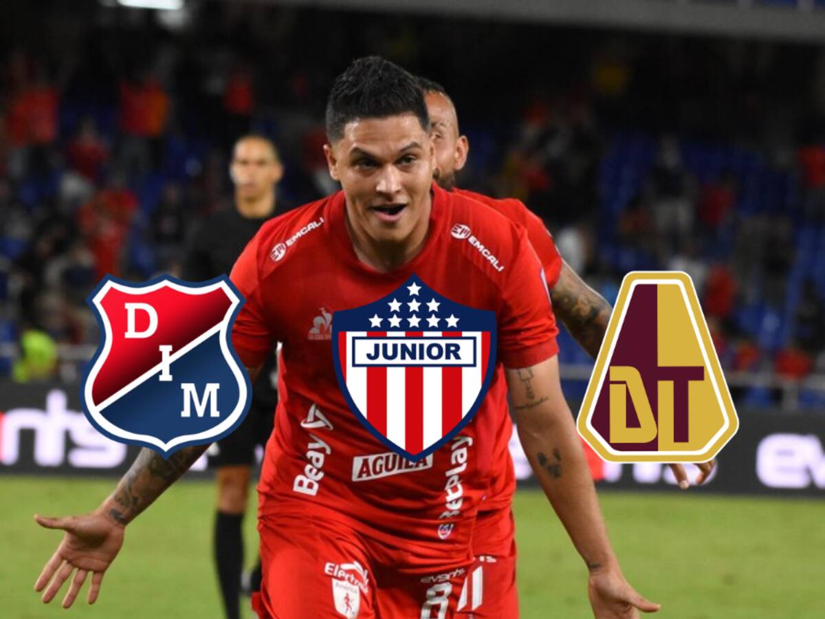 América y su rendimiento ante Junior, Medellín y Tolima durante la fase regular de Liga Colombiana