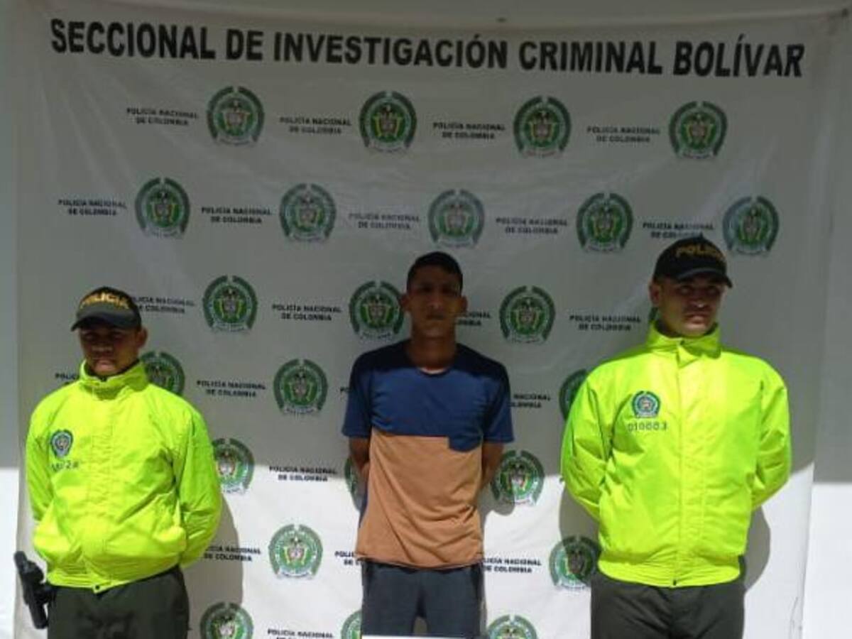 Hombre fue detenido por intimidar a una persona con arma de fuego en Bolívar