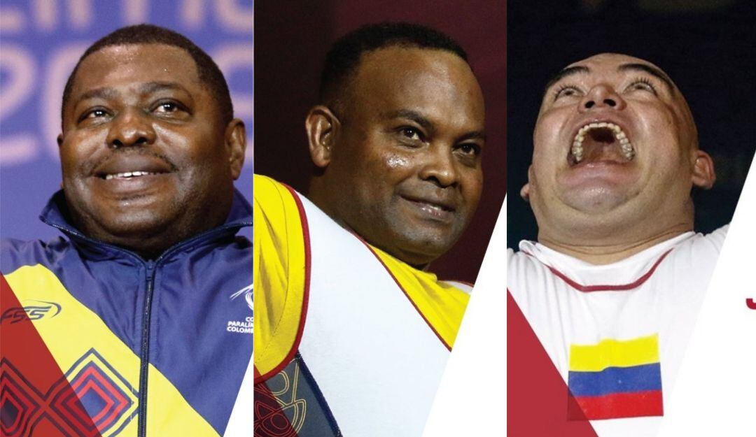 Francisco Palomeque, Fabio Torres y Jhon Freddy Castañeda