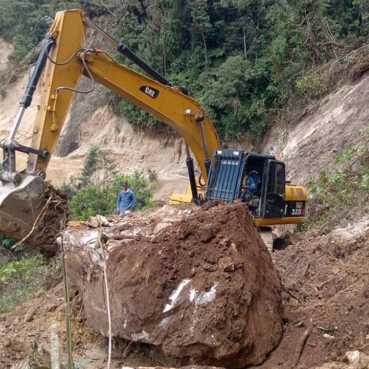 Bucarasica: comunidad de la vereda Pamplona lleva tres meses incomunicada y exige soluciones