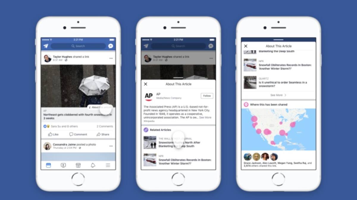 ¿Qué es el nuevo botón ‘contexto’ de Facebook?