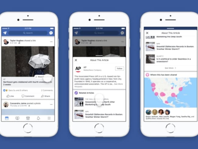 ¿Qué es el nuevo botón ‘contexto’ de Facebook?