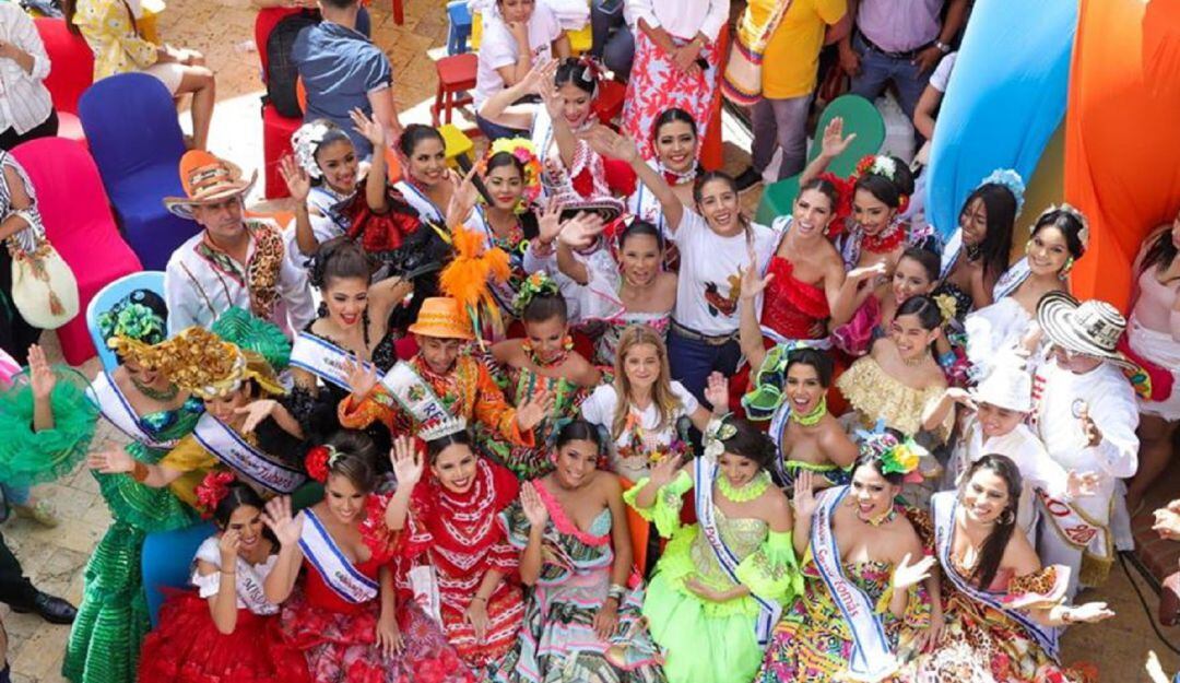 El Carnaval del Atlántico se prepara durante todo el año. 