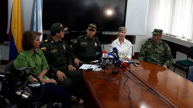 Minga indígena en el Valle deja dos policías heridos.