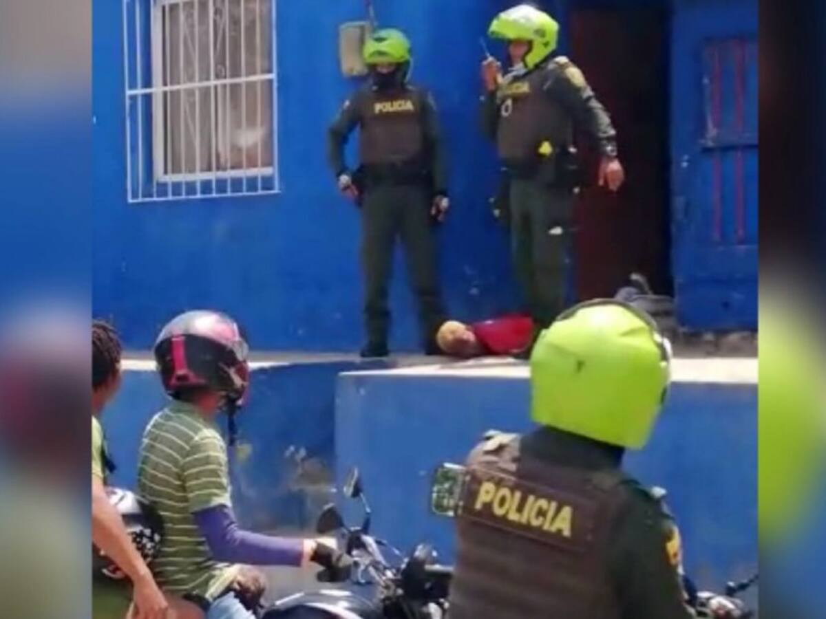 Presunto delincuente se hizo el muerto para evitar golpiza en Cartagena
