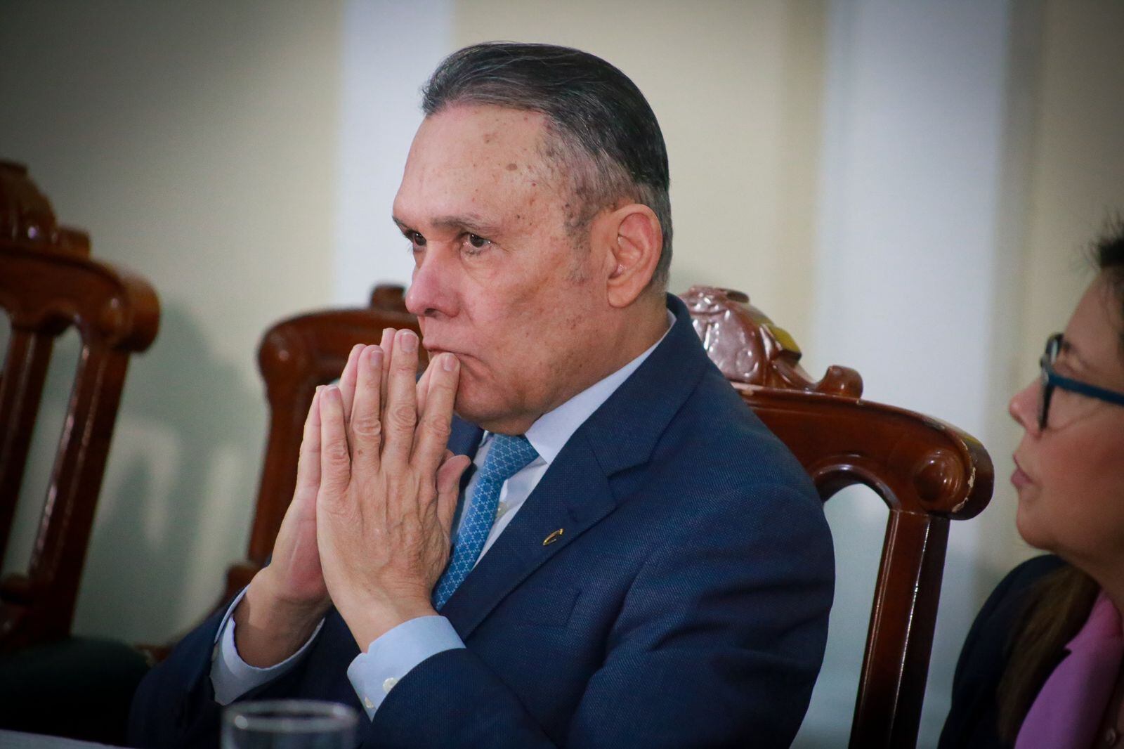 Efraín Cepeda, presidente del Senado. Foto: Suministrada.