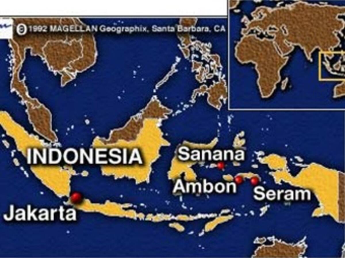 Un sísmo de 6,0 grados sacude el Mar de Banda, al este de Indonesia