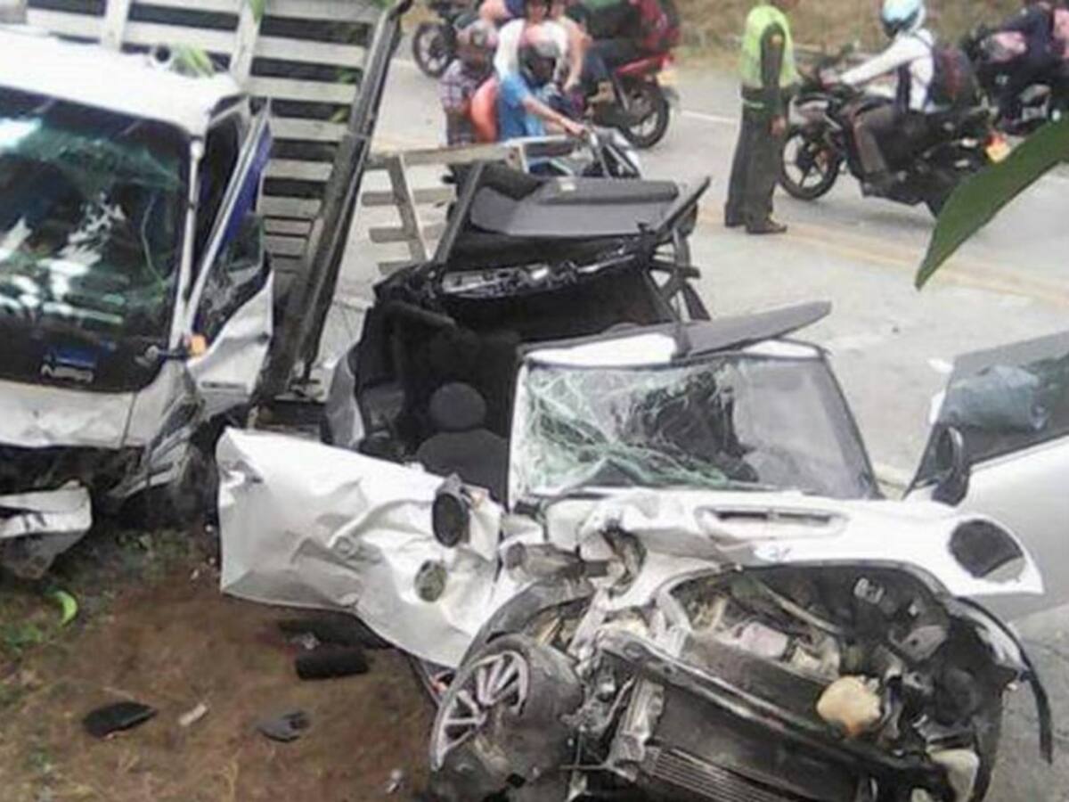 Cinco personas han fallecido este año en accidentes de tránsito en Armenia