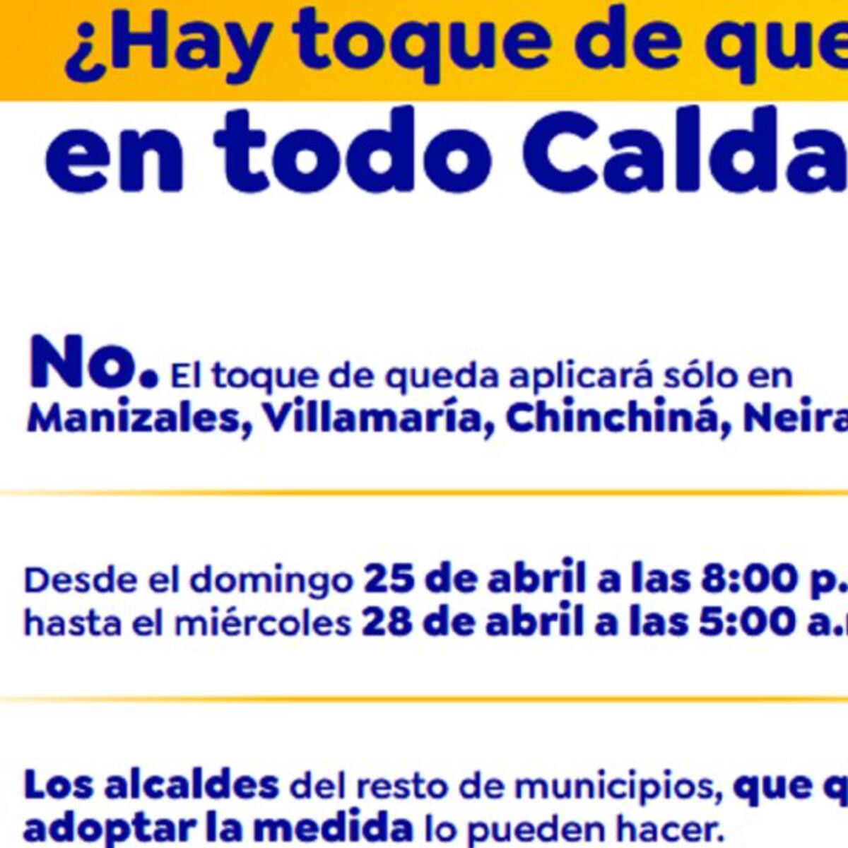 Toque de queda continuo de domingo a miércoles