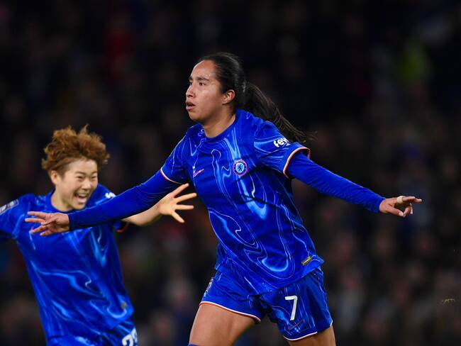 Mayra Ramírez anota con el Chelsea Femenino/ @ChelseaFCW