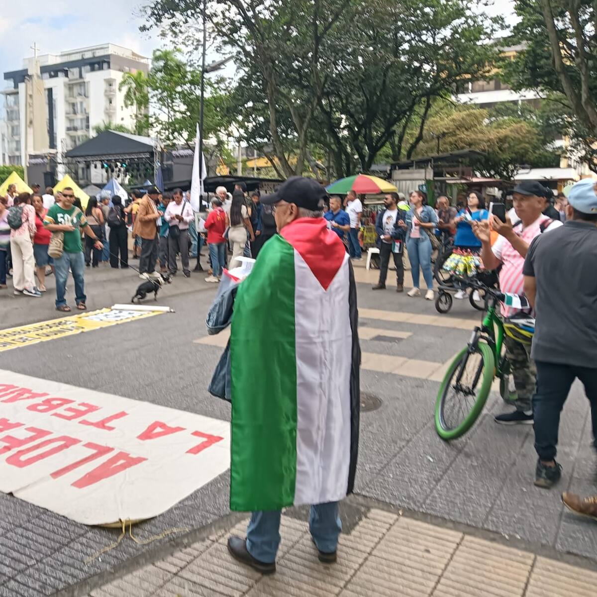 Un palestino radicado en el Quindío agradeció la solidaridad con su pueblo y clama por su libertad